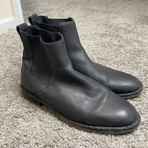 All Saints Chealsea Boot - Black Leather - Size 12 (Eur 45)